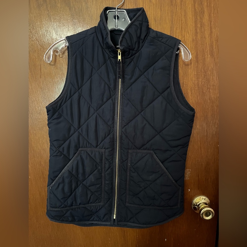 J.Crew Women Mercantile Quilted Puffer Vest XXS